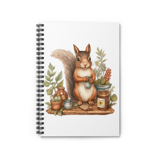 Harold the Squirrel Spiral Notebook