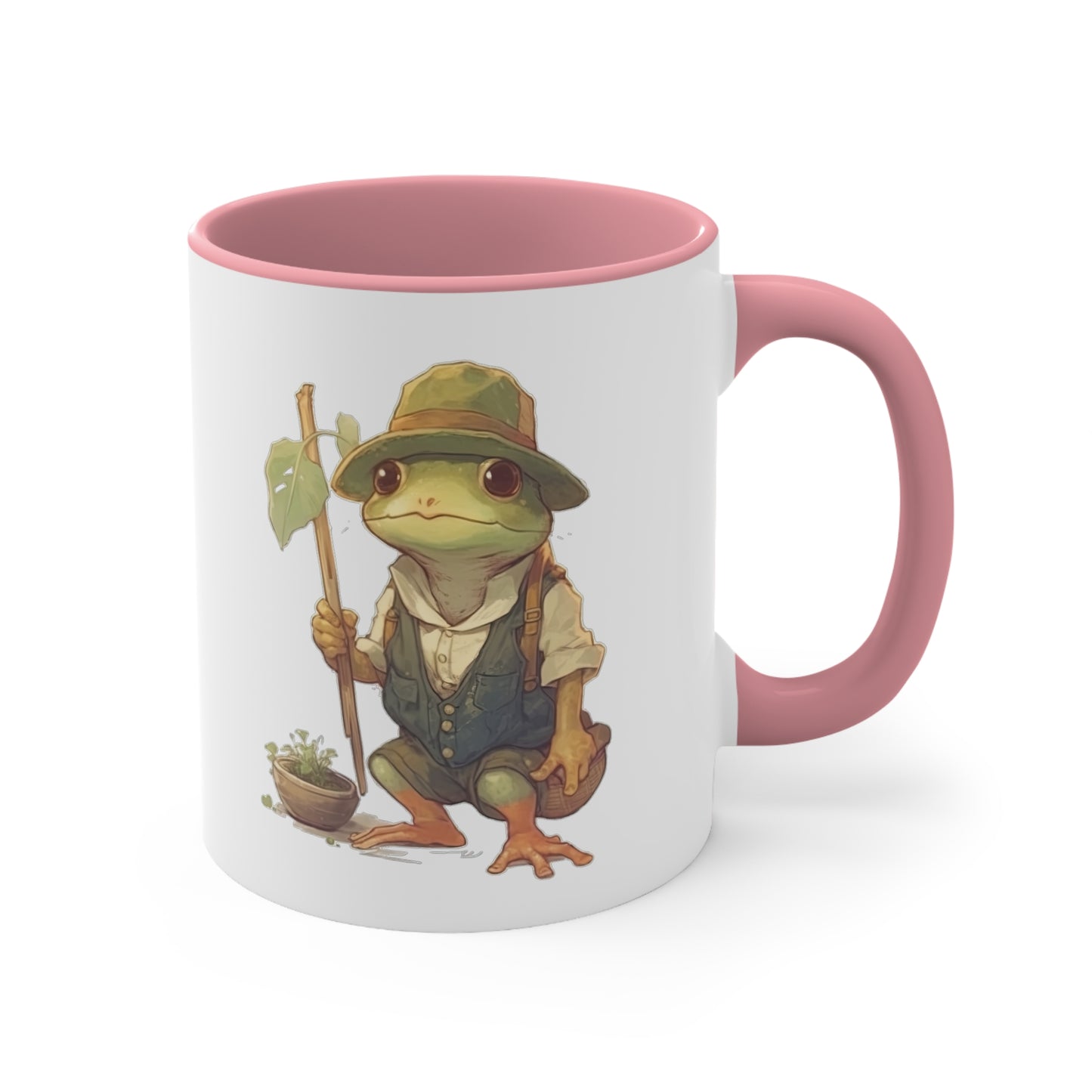 Sam the Frog Coffee Mug, 11oz