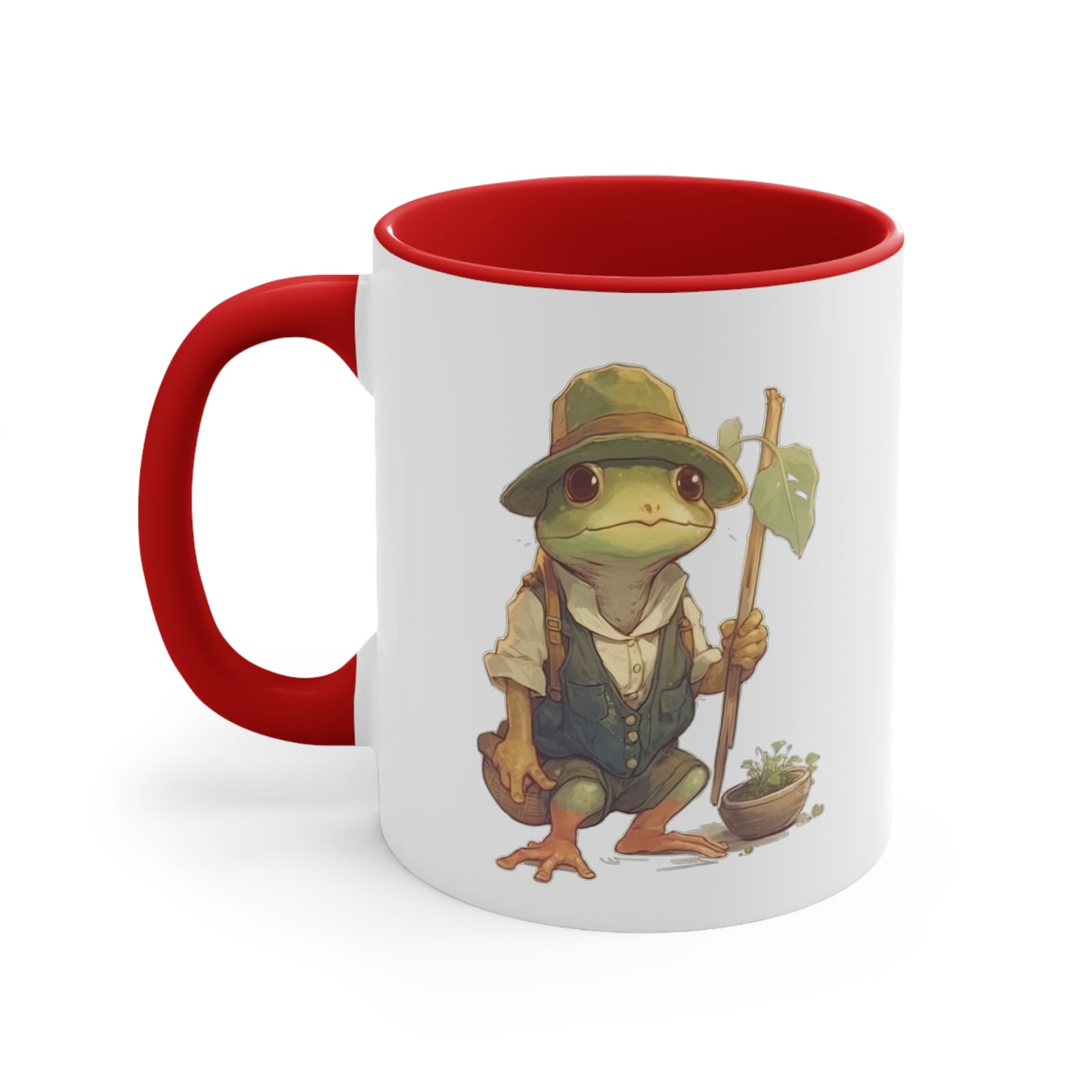 Sam the Frog Coffee Mug, 11oz