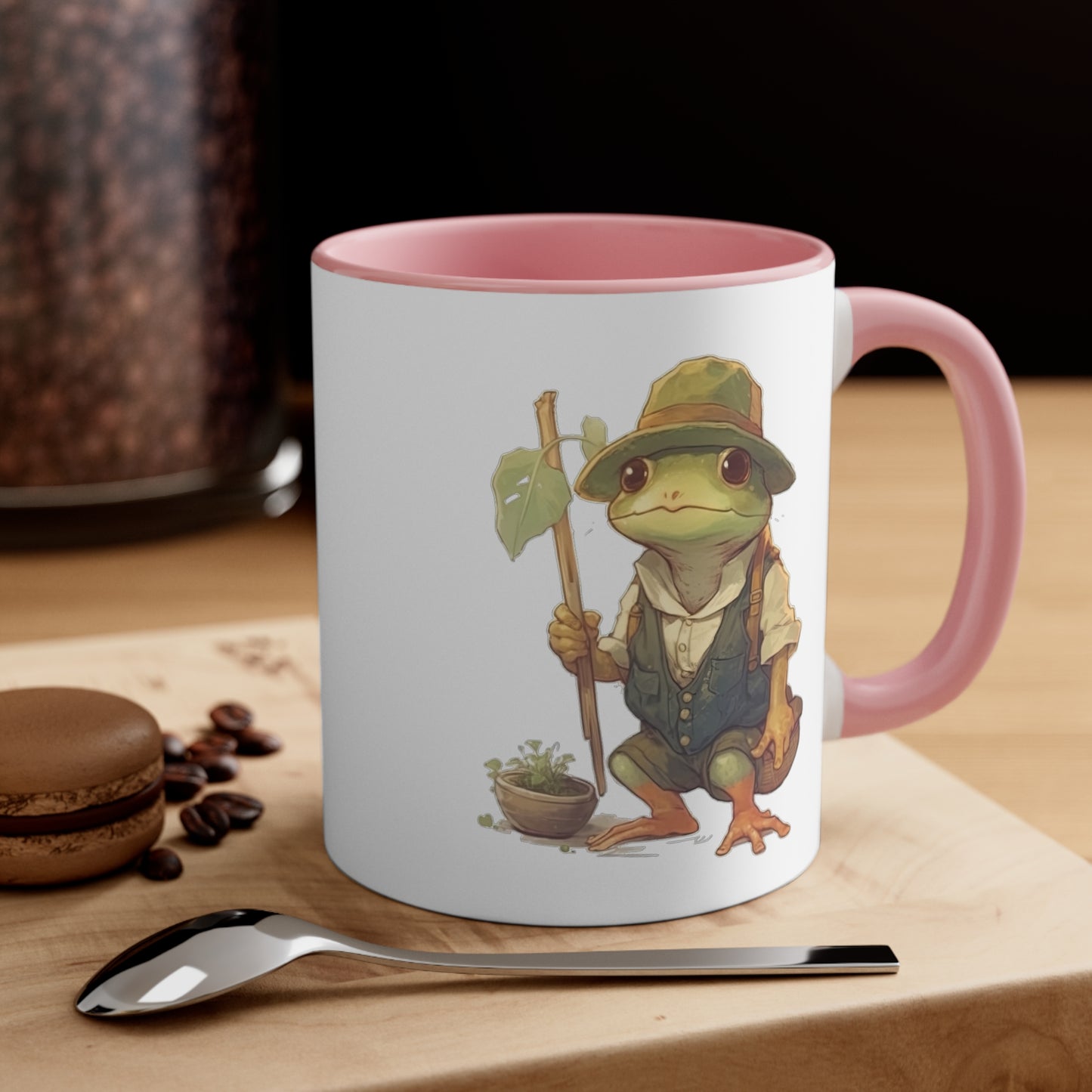 Sam the Frog Coffee Mug, 11oz