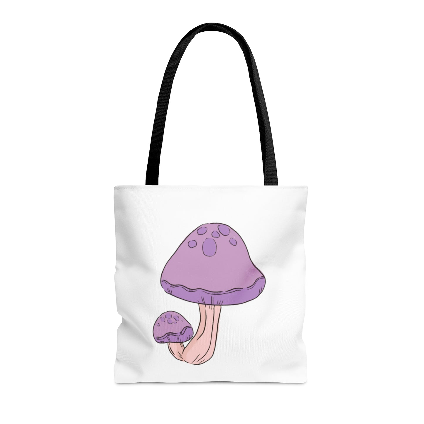 Purple Mushy Tote Bag