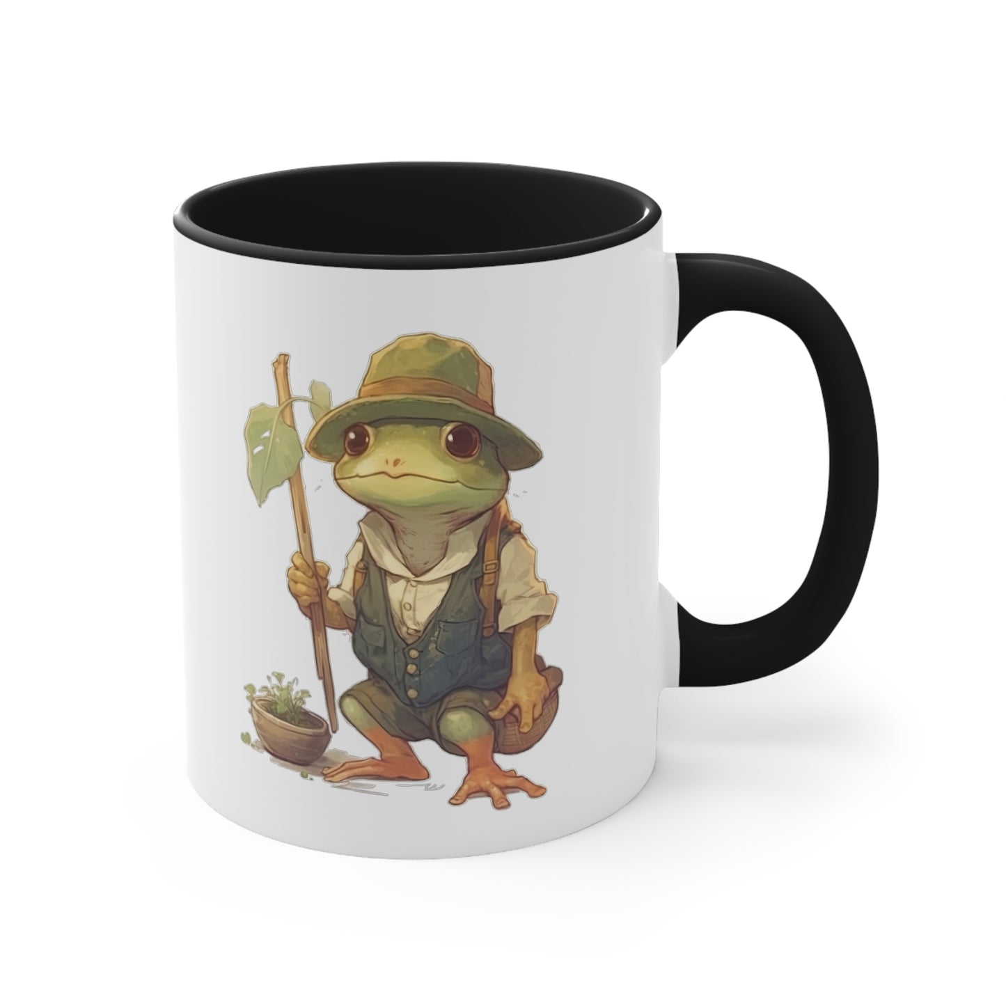 Sam the Frog Coffee Mug, 11oz