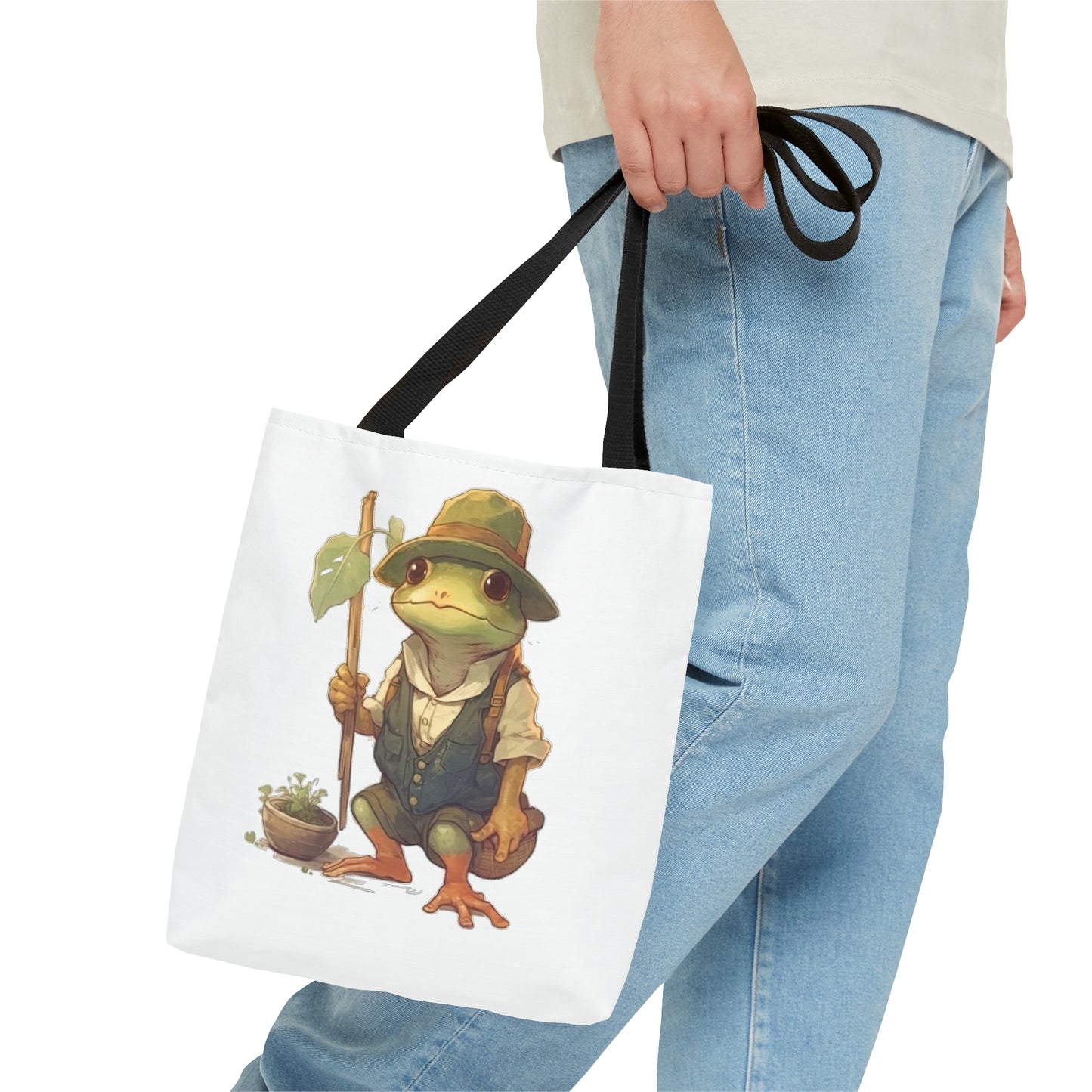 Sam the Frog Tote Bag