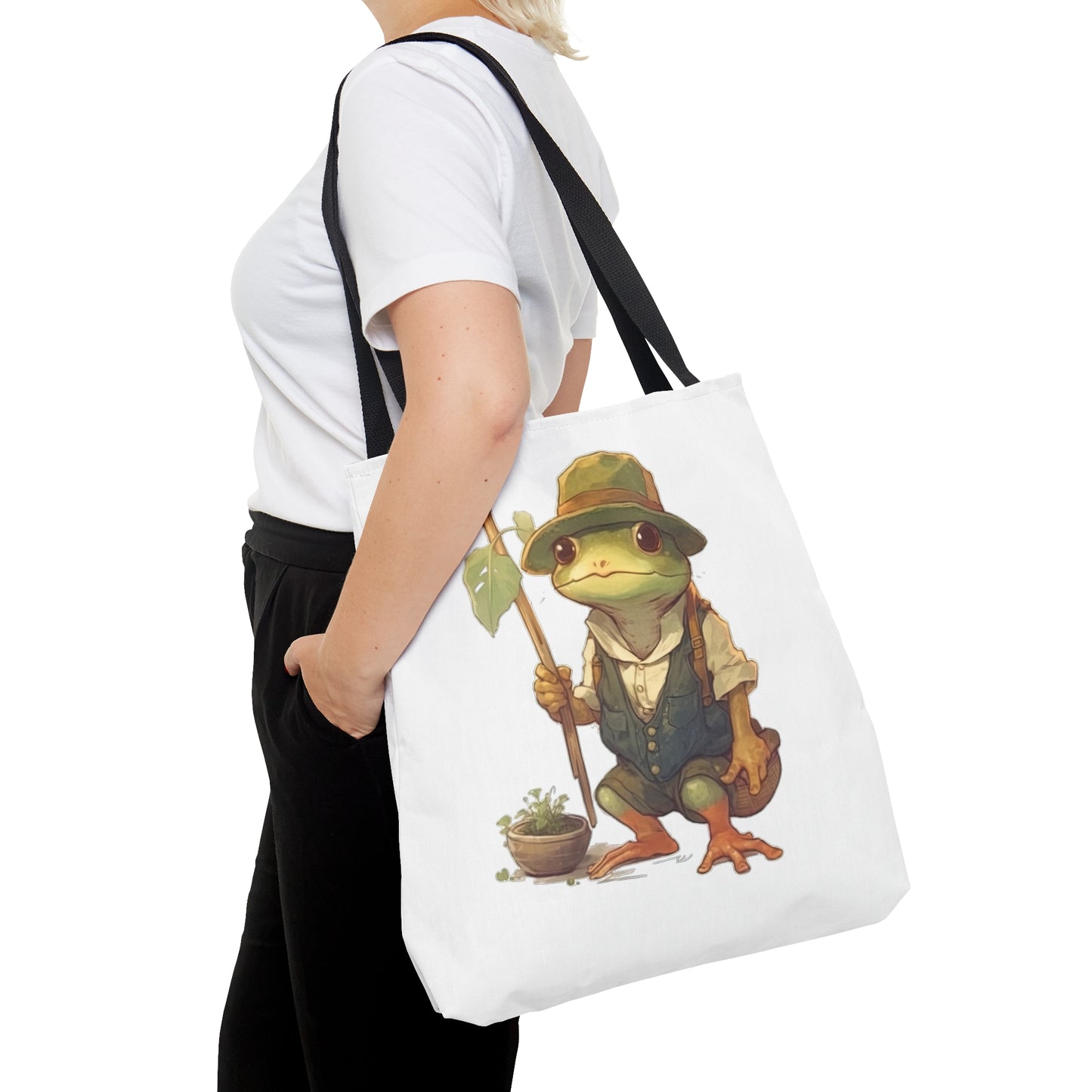 Sam the Frog Tote Bag