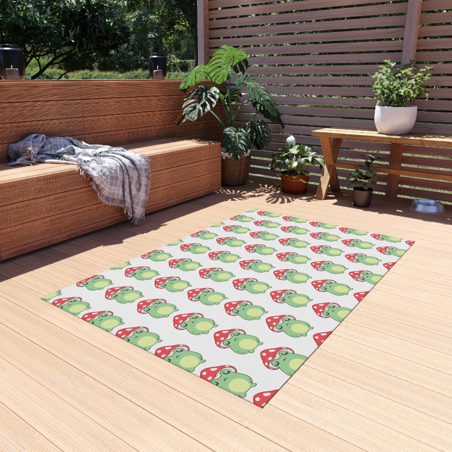 Mushy Frog Outdoor Rug