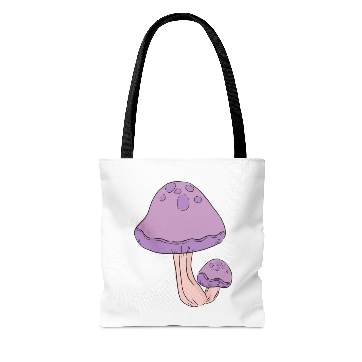 Purple Mushy Tote Bag