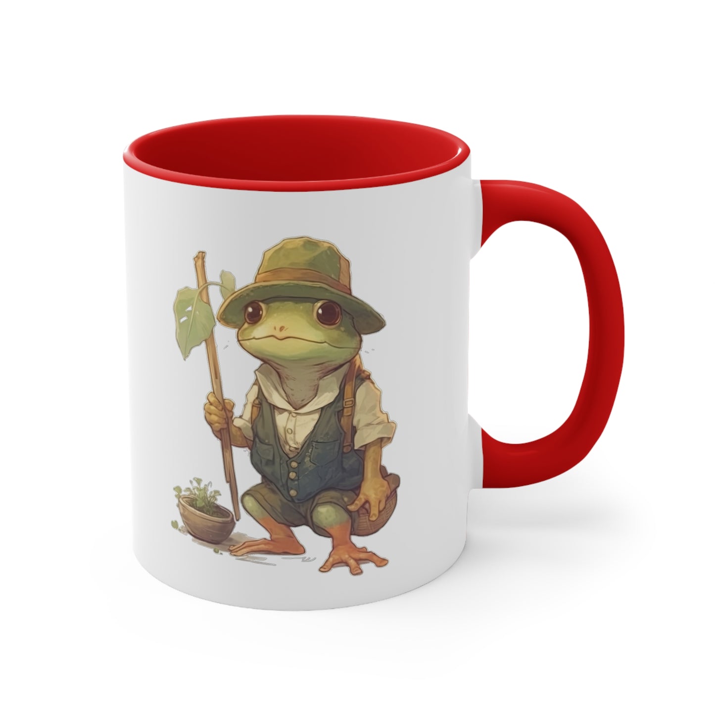 Sam the Frog Coffee Mug, 11oz