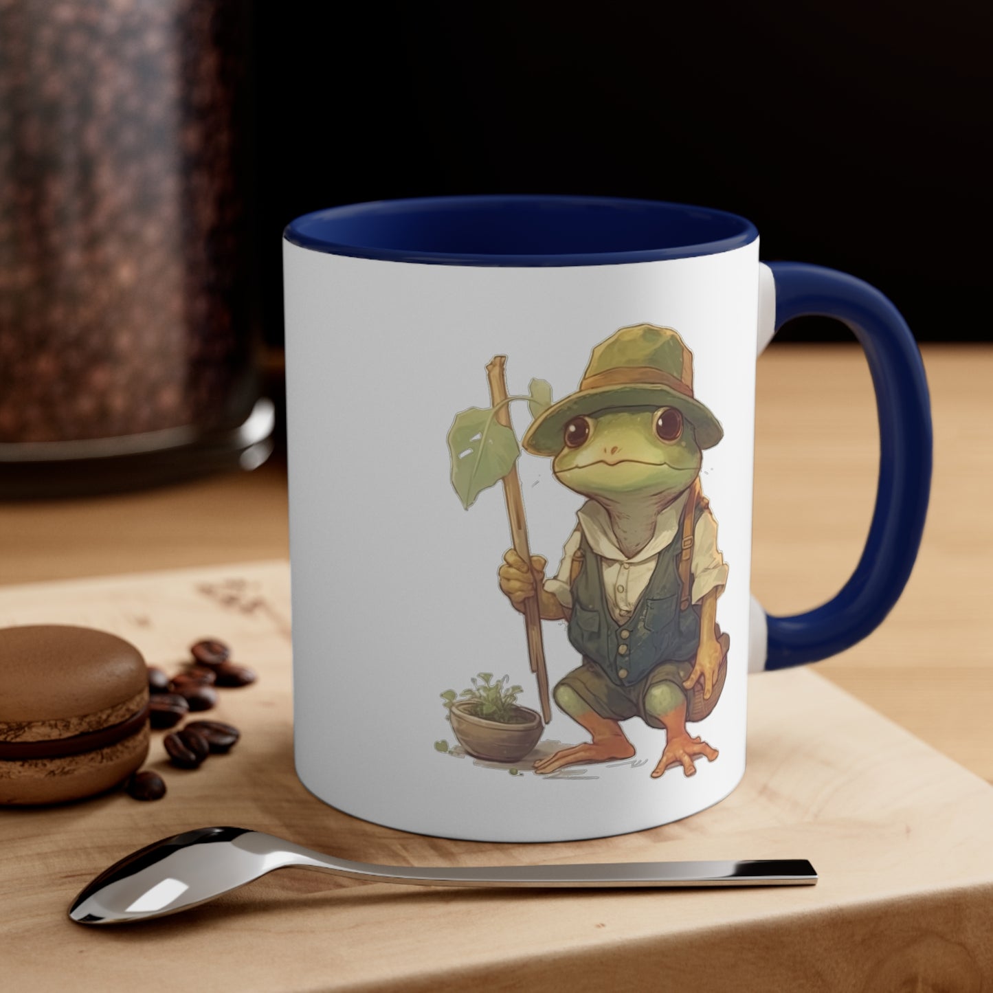 Sam the Frog Coffee Mug, 11oz