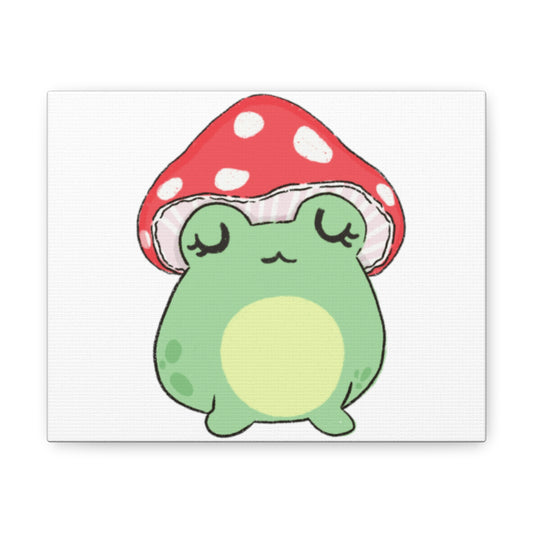 Mushy Frog Canvas Gallery Wraps