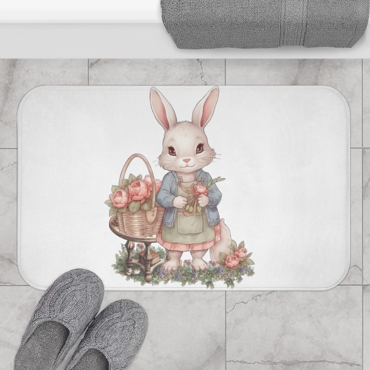 Bella Bunny Bath Mat