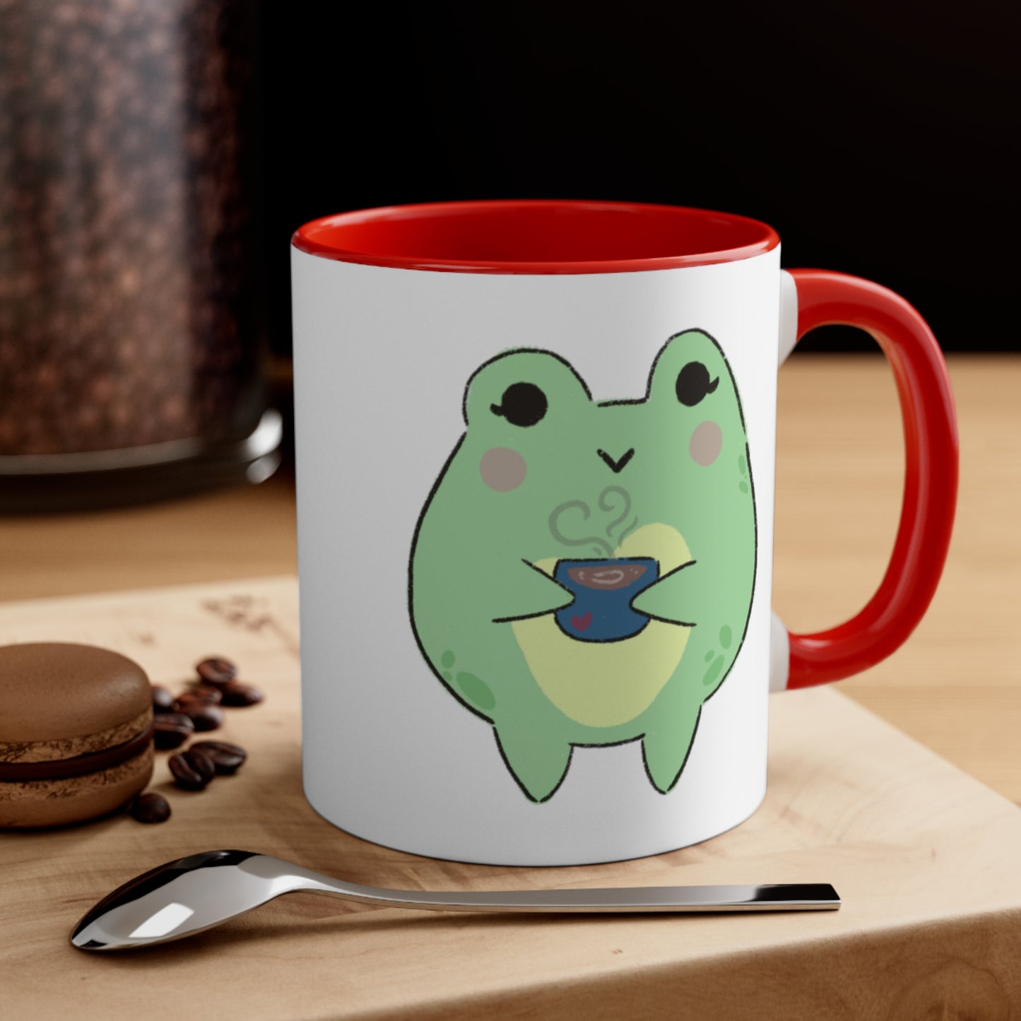 Cozy Cuppa Frog Coffee Mug, 11oz