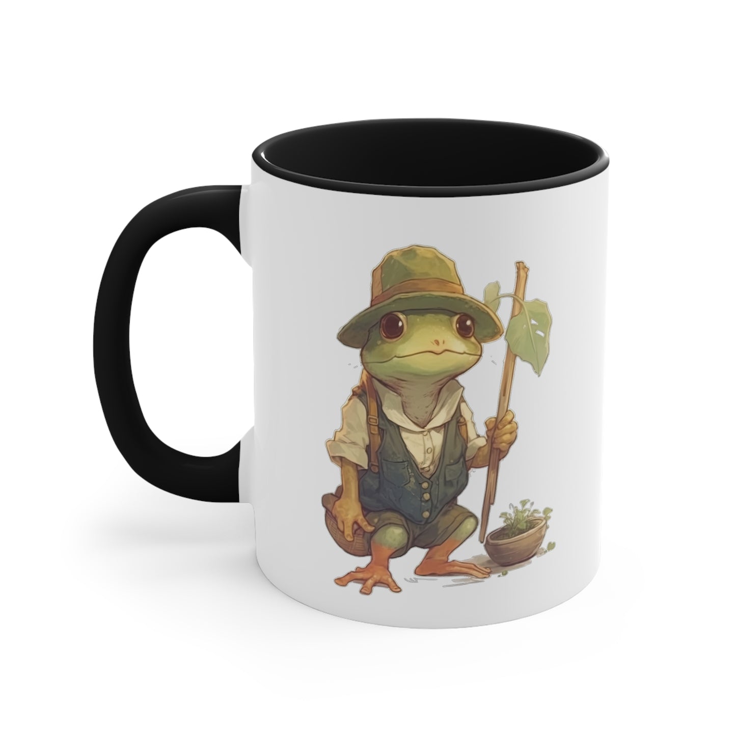 Sam the Frog Coffee Mug, 11oz