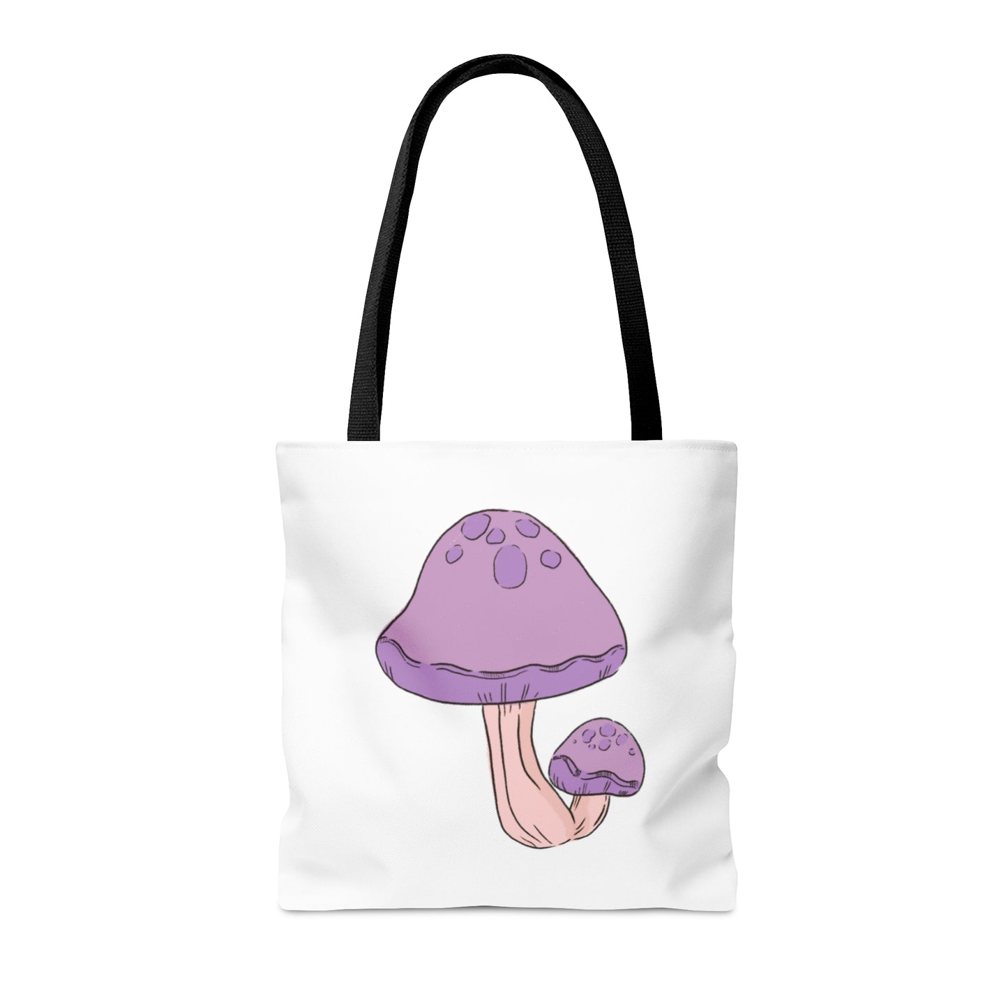 Purple Mushy Tote Bag