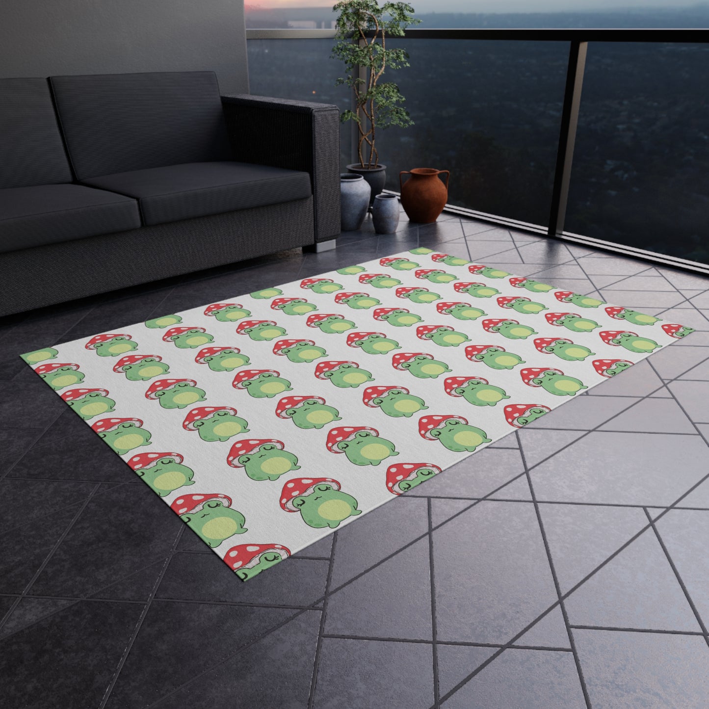 Mushy Frog Outdoor Rug