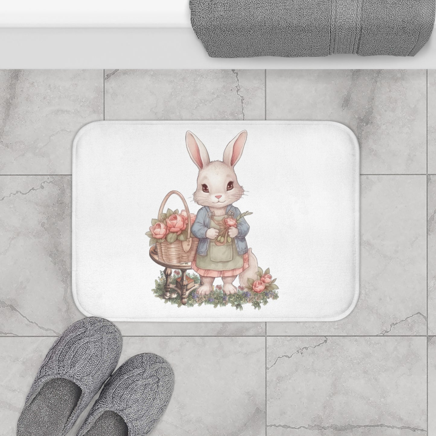 Bella Bunny Bath Mat