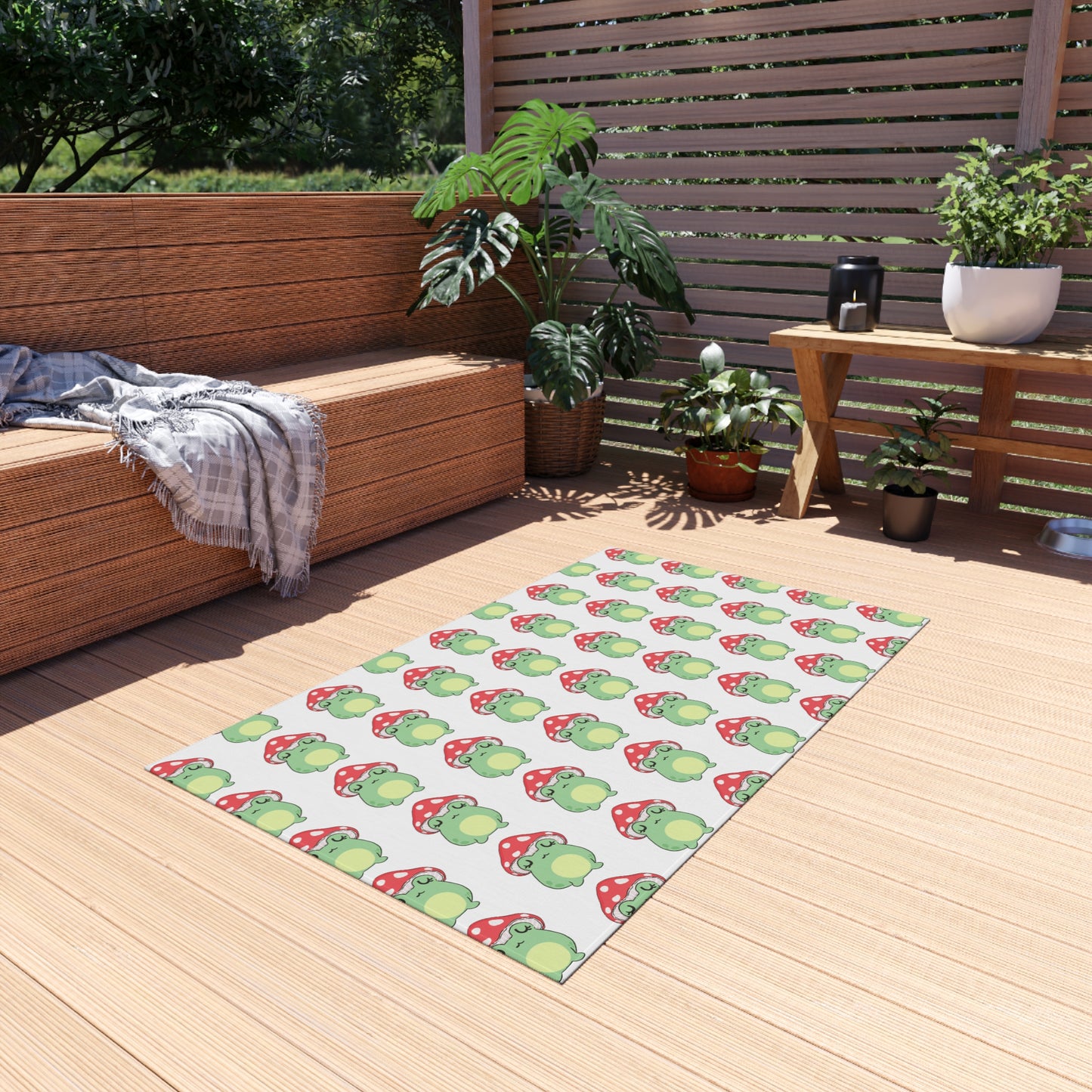 Mushy Frog Outdoor Rug