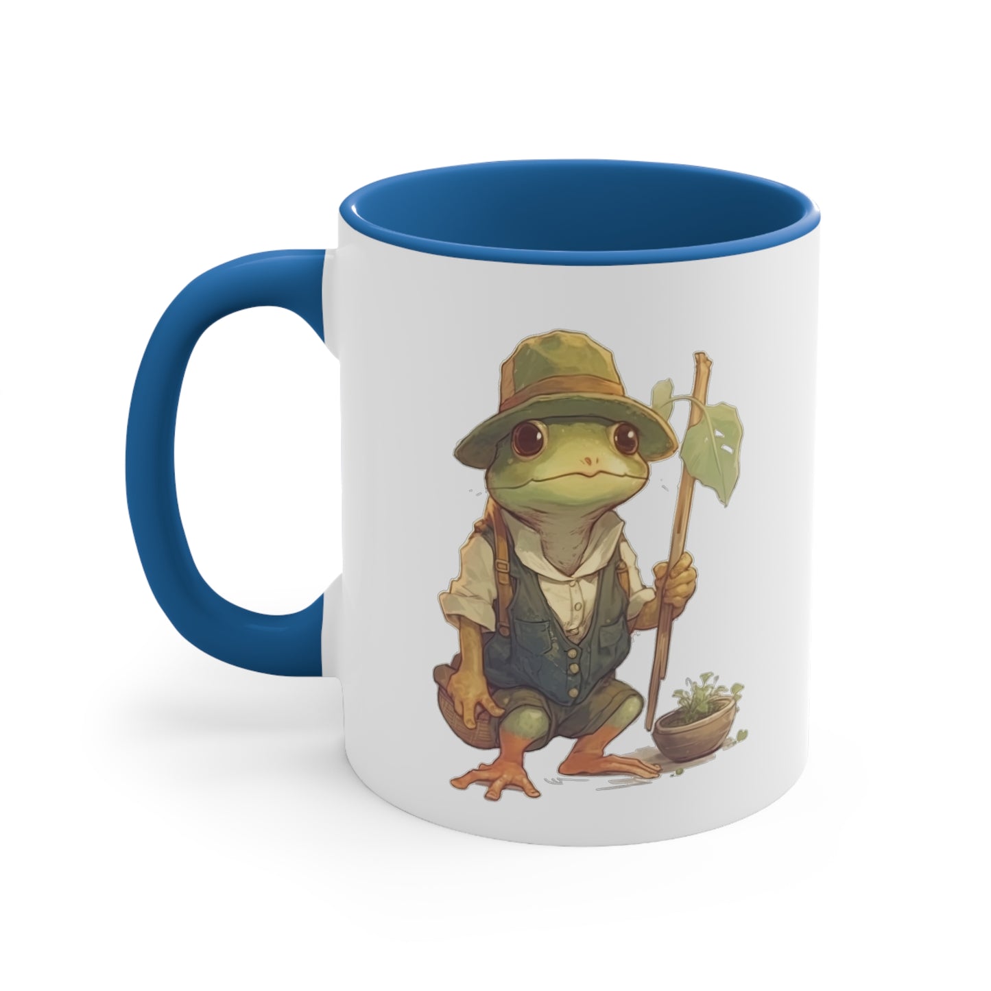 Sam the Frog Coffee Mug, 11oz