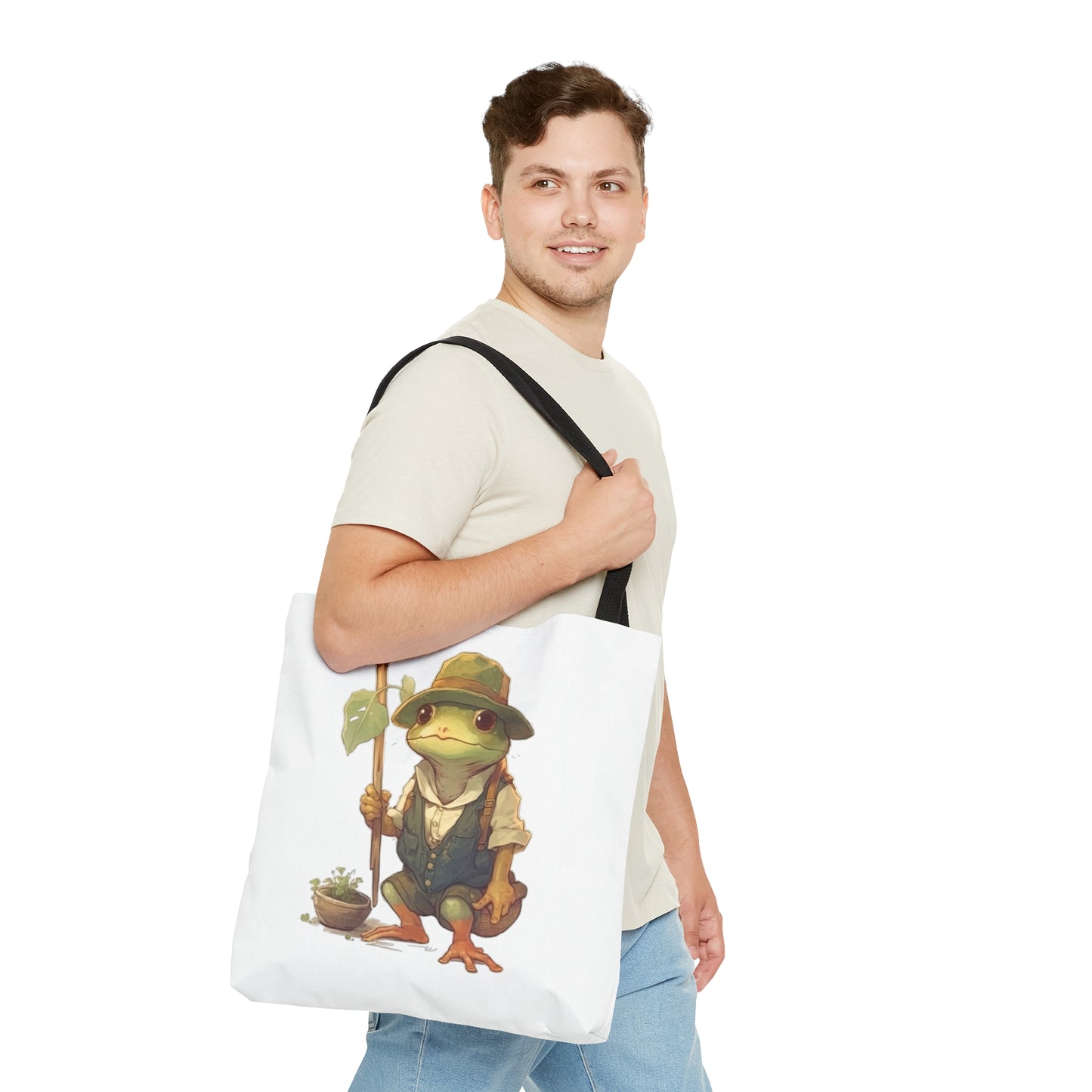 Sam the Frog Tote Bag