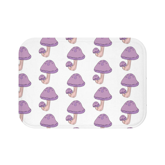 Purple Mushy Bath Mat