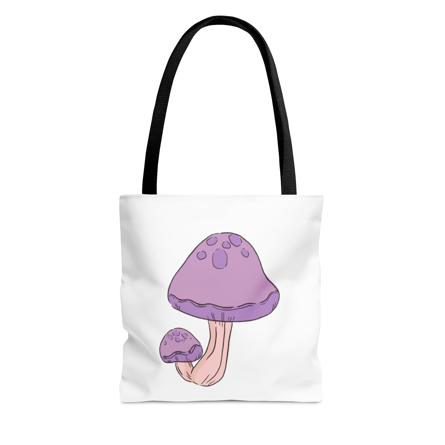 Purple Mushy Tote Bag