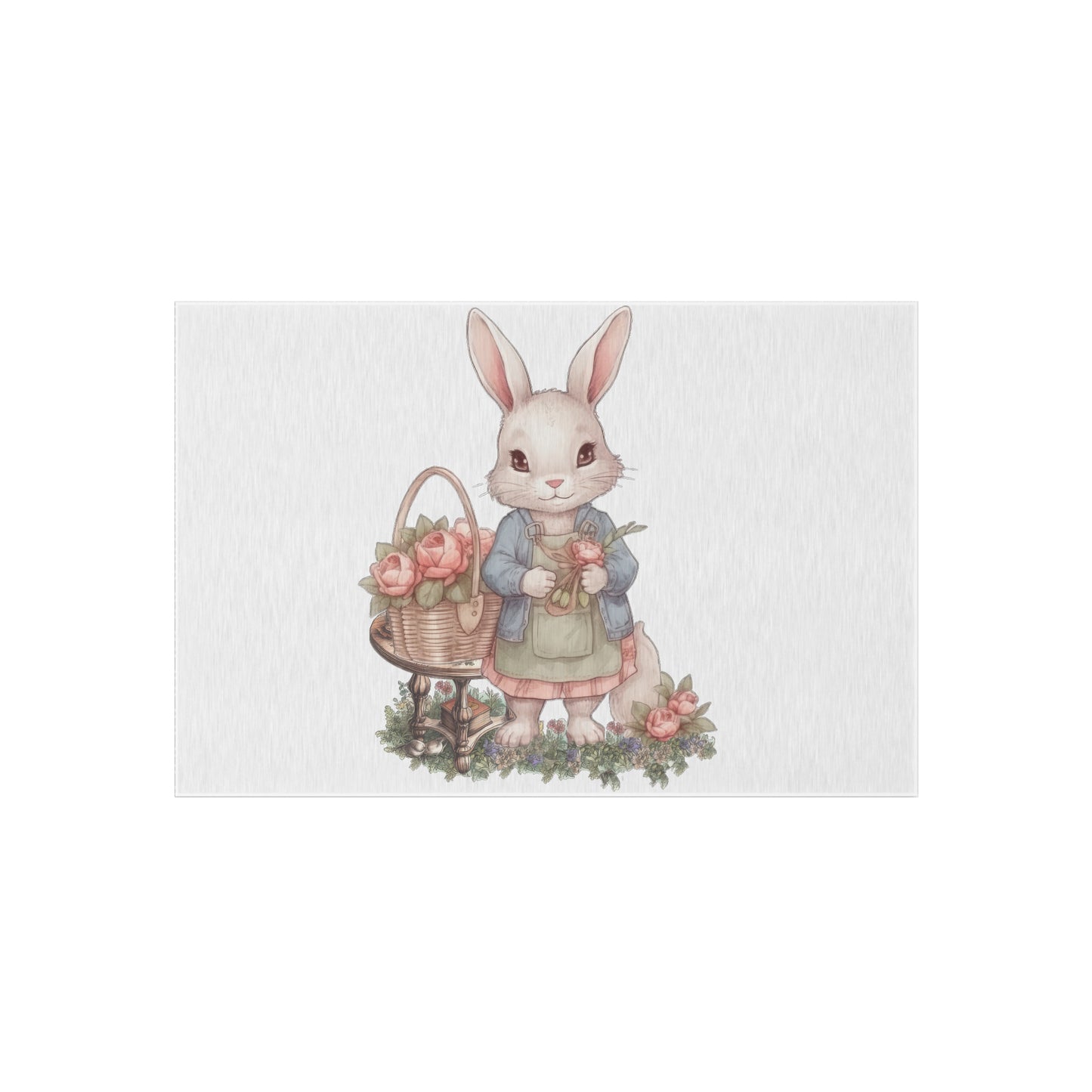 Bella Bunny Outdoor Rug